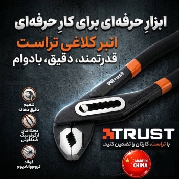 انبر کلاغی سایز 10 تراست 