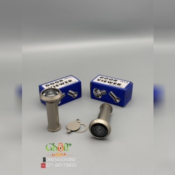  چشمی ۲۰۰ درجه اولکس لنز شیشه ای دید عال ی بدنه فلزی مناسب برای درب های ضد سرقت و معمولی بسیار مناسب