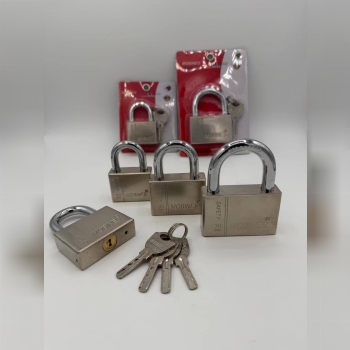 قفل آویز فولادی سایز ۶۰ مبینس
