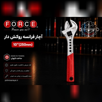  آچار فرانسه روکش‌دار
