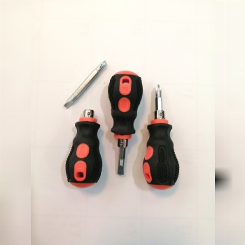 پیچ گوشتی مشتی دوطرفه لاستیکی 