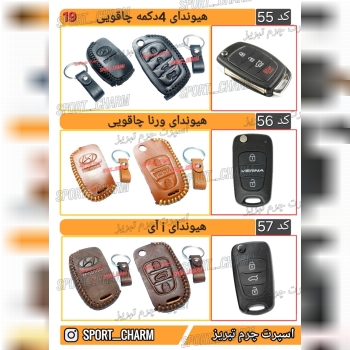 کاتالوگ کاور ریموت چرم طبیعی 19