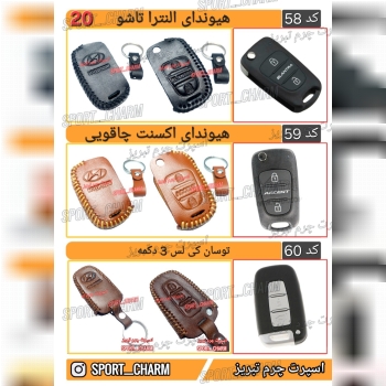 کاتالوگ کاور ریموت چرم طبیعی 20