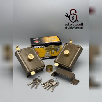 ⭐️قفل حیاطی کلید کامپیوتری و کلید ساده سپه⭐️