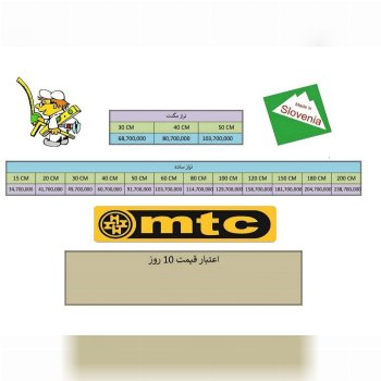 لیست قیمت جدید تراز اسلوونی MTC