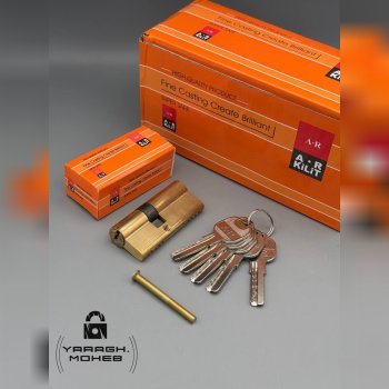 سیلندر ۷سانت بدنه برنج کلید آهن A.R