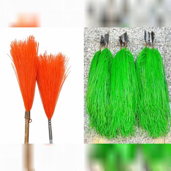 جارو شهرداری سبز و نارنجی