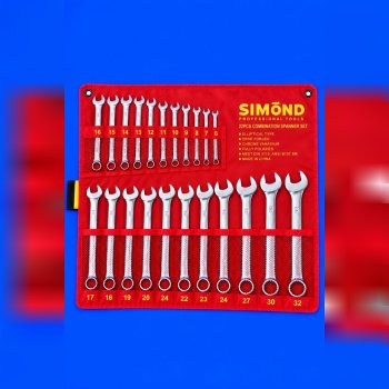 آچار یکسر کیفی 22عددی استیل simond 