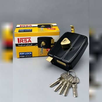  قفل حیاطی طرح کالی ایران ساینا 