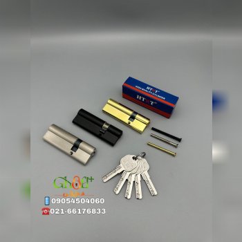  سیلندر ۹سانت زینک HTRT کلید کامپیوتری بلند نا فی دار ساچمه برنجی کیفت بسیار عالی سایز : 45_45 / 30_