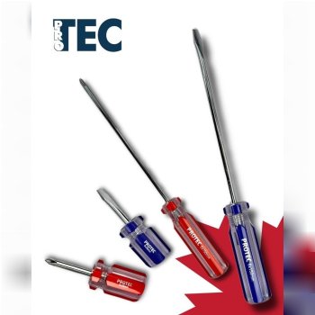 پیچ گوشتی 150*6 کریستالی پروتک 