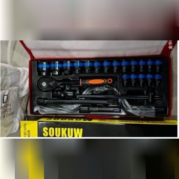 جعبه بکس ۲۴ پارچه مشکی سوکو