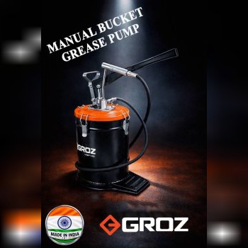 (استاد) تنها گریس پمپ سطلی دستی با فشار 6000PSI 