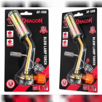 تورچ برنجی مشعل دار DRAGON 