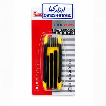  آلن چاقویی روکشدار مشکی 