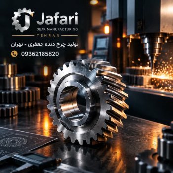 تولیددنده اسپیرال تهران / تولید دنده کج تهران 