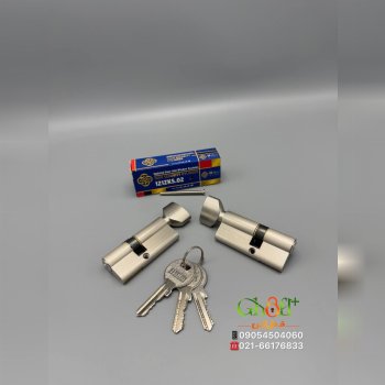 سیلندر ۷ سانت آپارتمانی زینک هاکو ساچمه برنجی ۳کلید ساده کیفیت عالی روان با ضمانت خرابی کاملا دست او