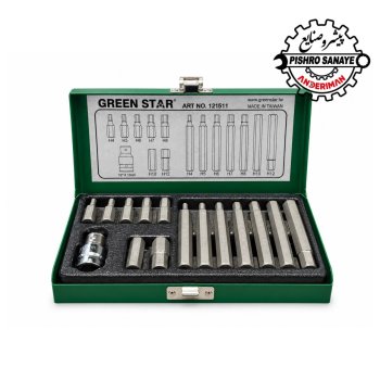 جعبه بیت آلن ۱۵ پارچه GREEN STAR کد 121511